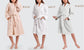 Women's Organic Waffle Weave Bath & Spa Robe (3 Colors)