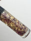 Pink Rose Petals with Gold Flakes Lip Oil: Huckleberry Heaven