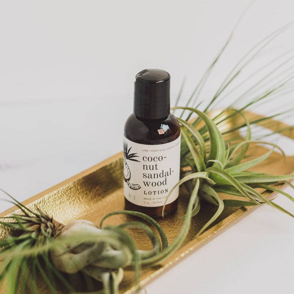 2oz Coconut Sandalwood Body Lotions