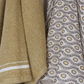 Tea Towel Set/2 Daisy Chain - Sunset Yellow