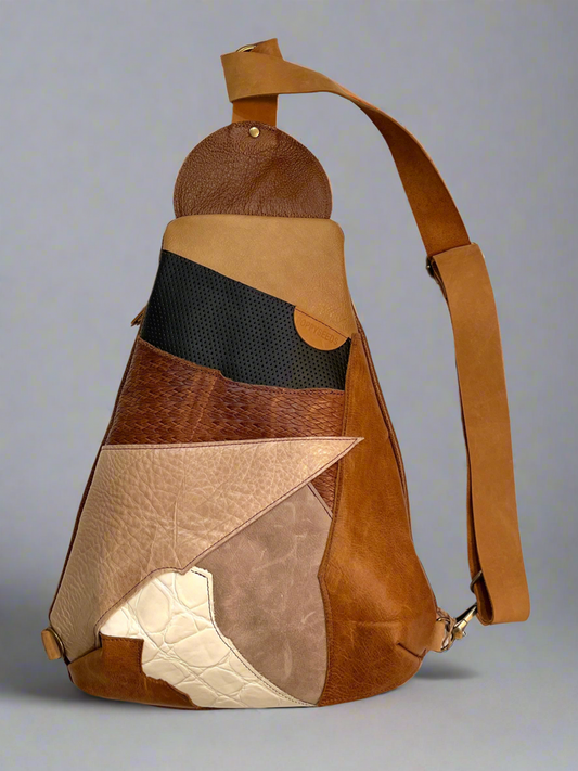 Leather Back Crossbody + Back Sling