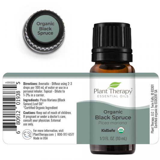 Organic Black Spruce Essential Oil 10 mL