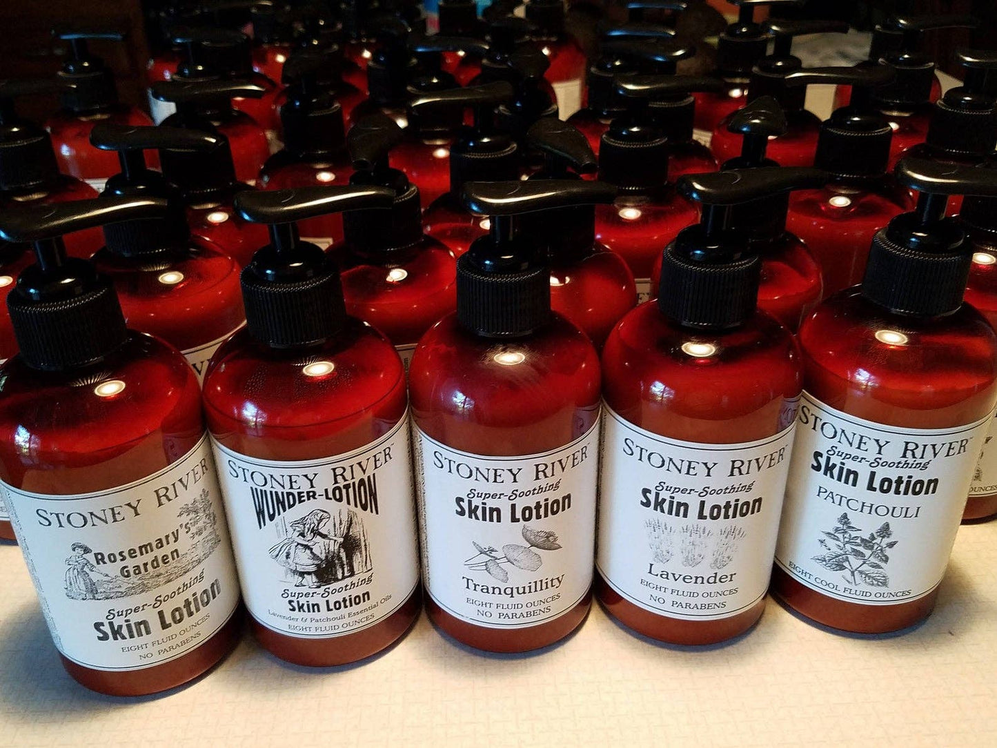 Body Lotion - 8 oz pump bottles with essential oils