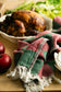 Holly Hand-Stitched Tea Towel Set