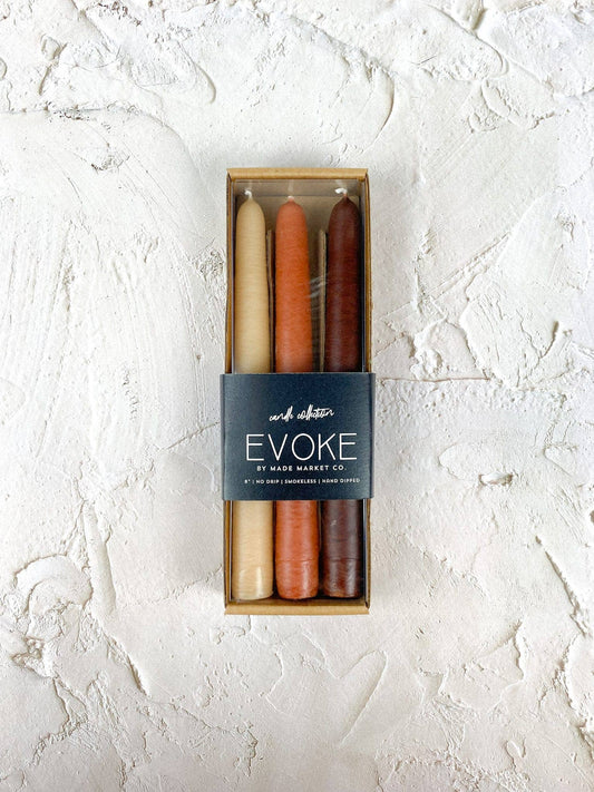 Tapered Candles - Woodland 8”