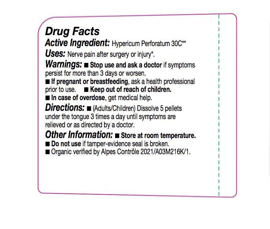 Olloïs Hypericum Perforatum 30C Vegan Organic kosher, 80ct