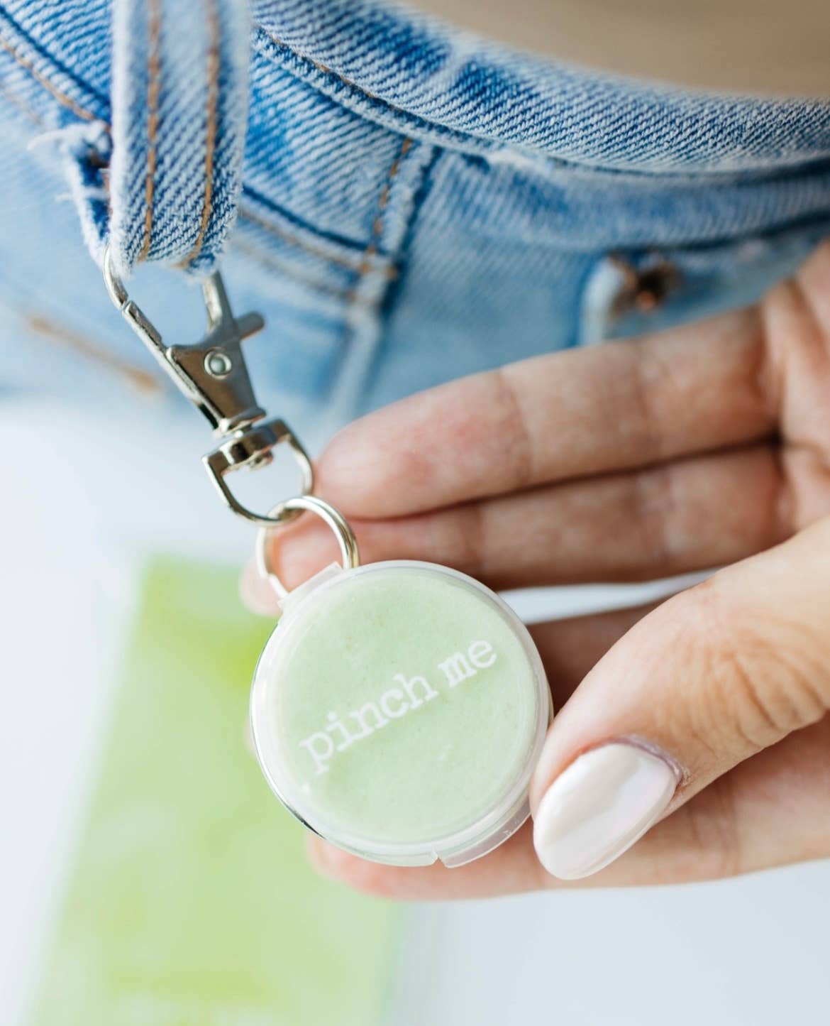 Clip On Locket - Peachy