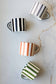 Simple Striped Mugs