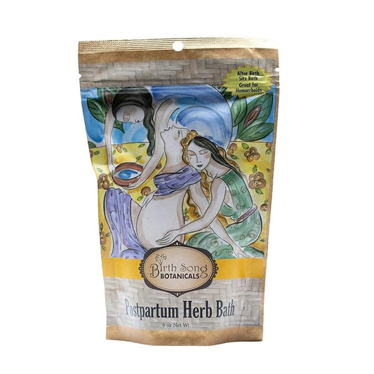 Birth Song Botanicals Postpartum Herbal Sitz Bath for, Soothing Recovery, 8 oz Bag