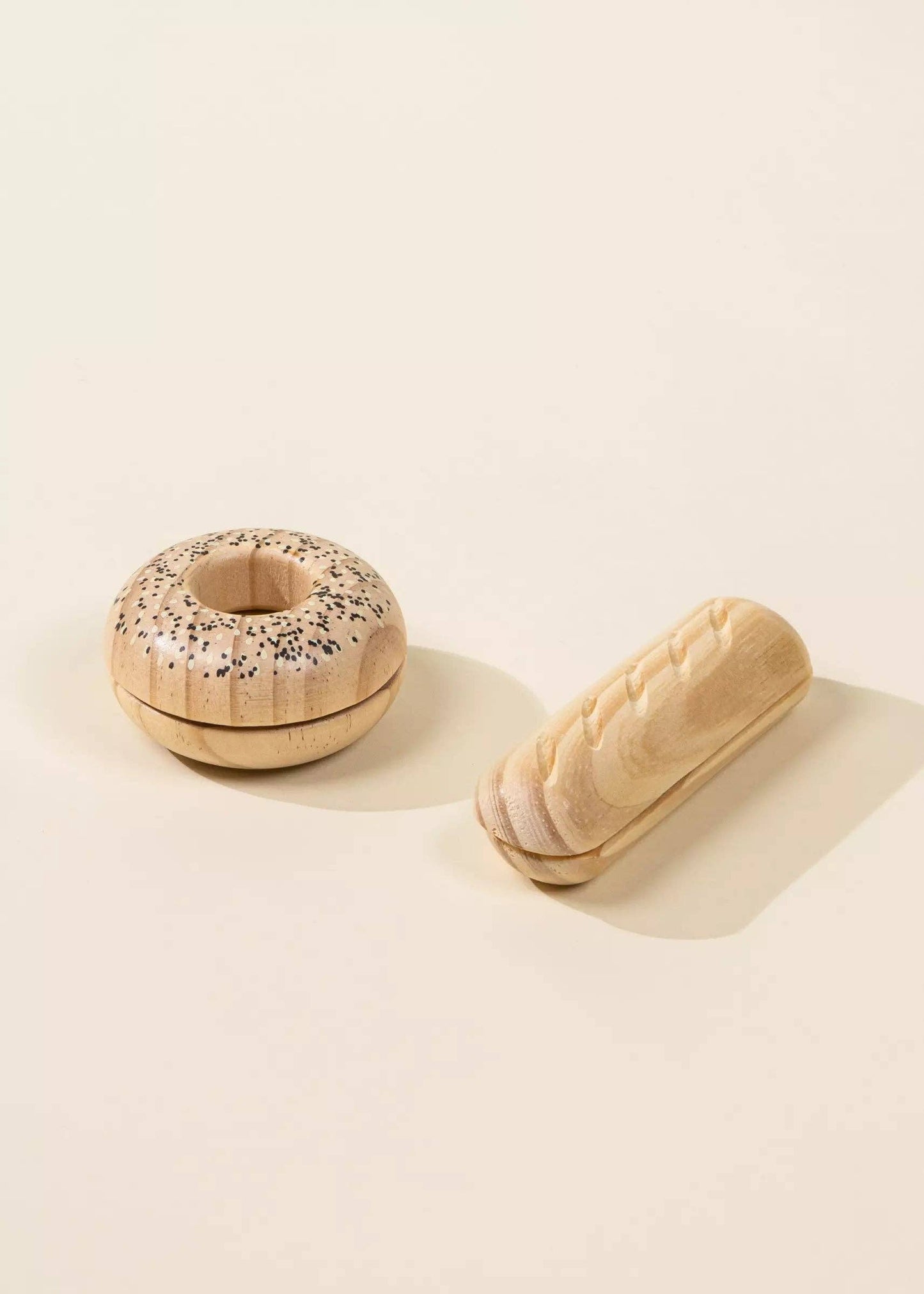 Wooden bakery playset