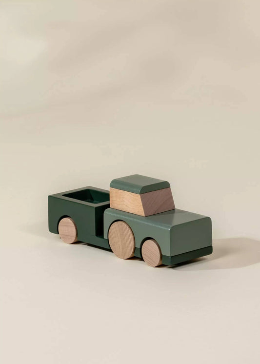 Wooden Vehicle - Farm Tractor