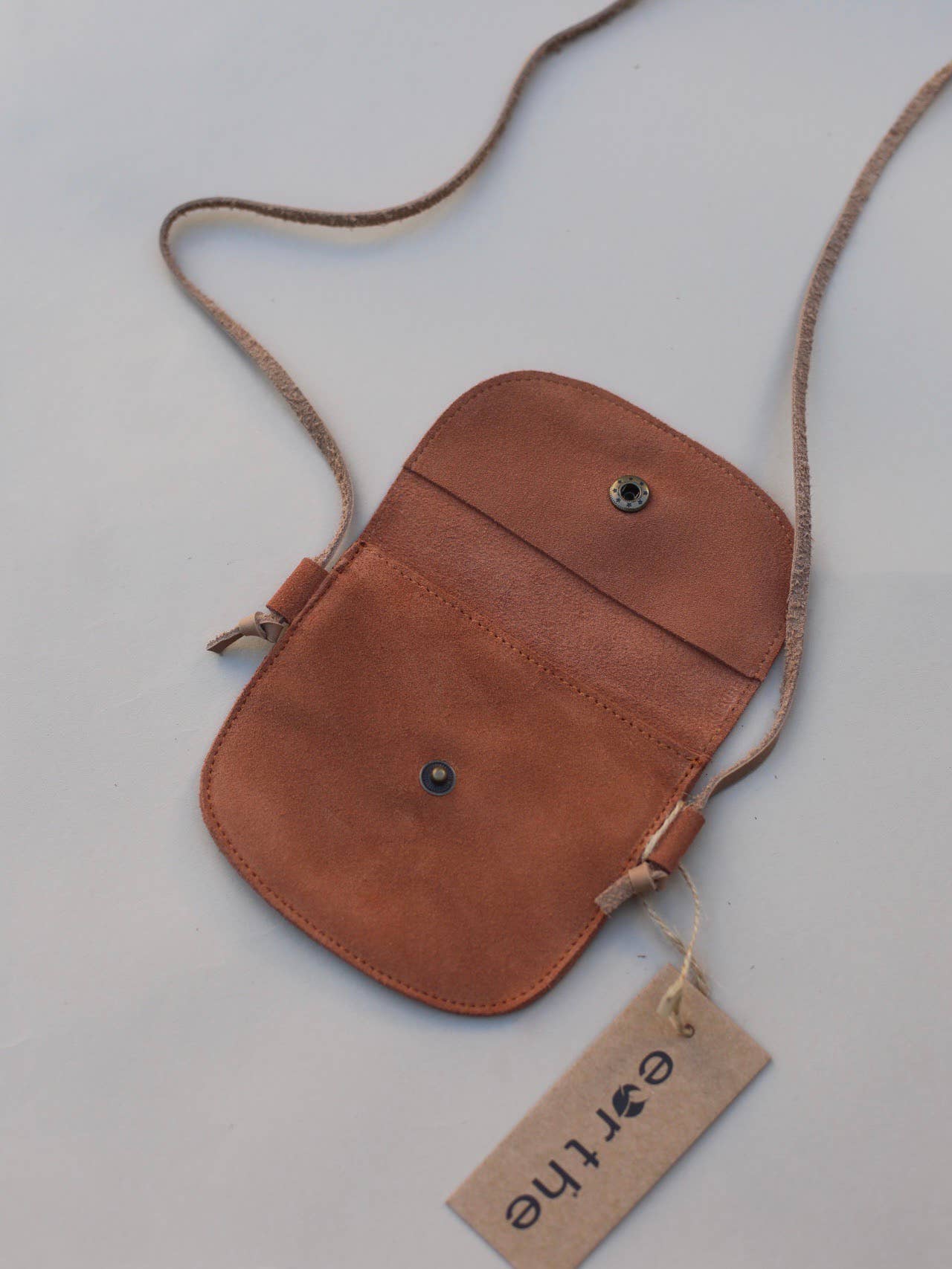 Mini leather crossbody bag