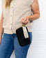 Keychain Wallet with Wrist Lanyard, Compact Card Holder