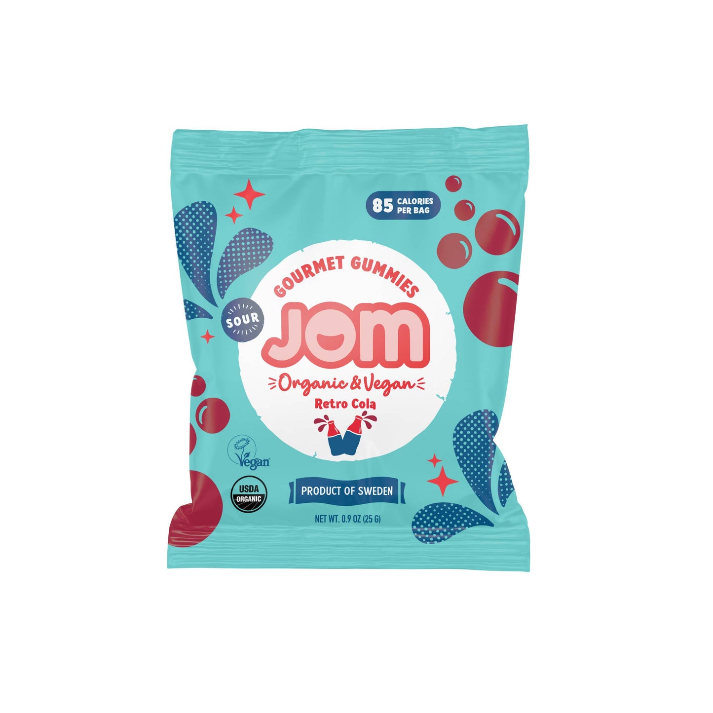 Snack Packs - Swedish Organic & Vegan Sour Cola Gummies