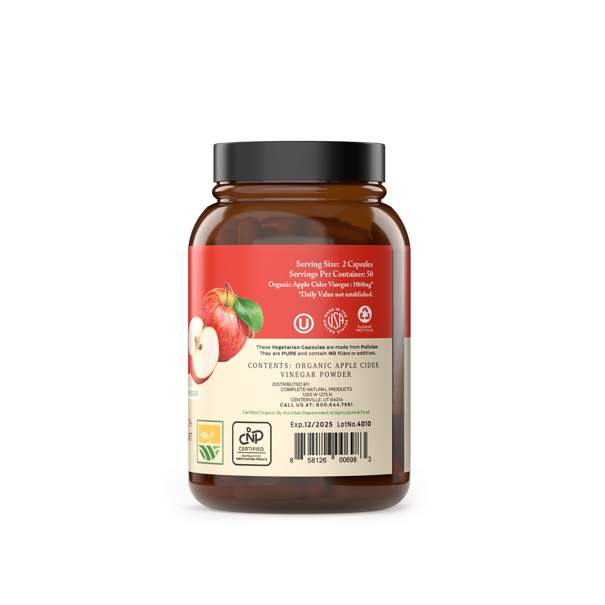 Organic Apple Cider Vinegar Capsules