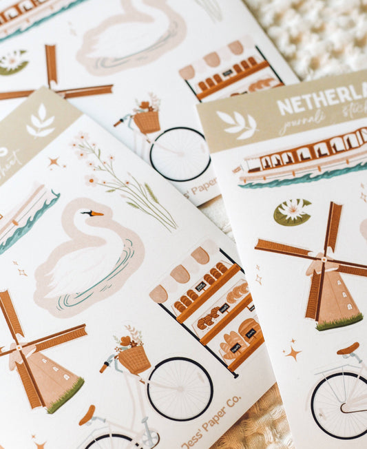 Netherlands Sticker Sheet