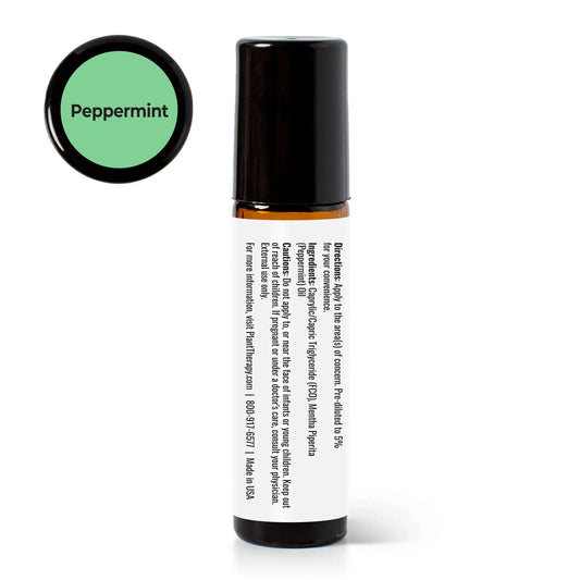 Peppermint Essential Oil Pre-Diluted Roll-On 10mL