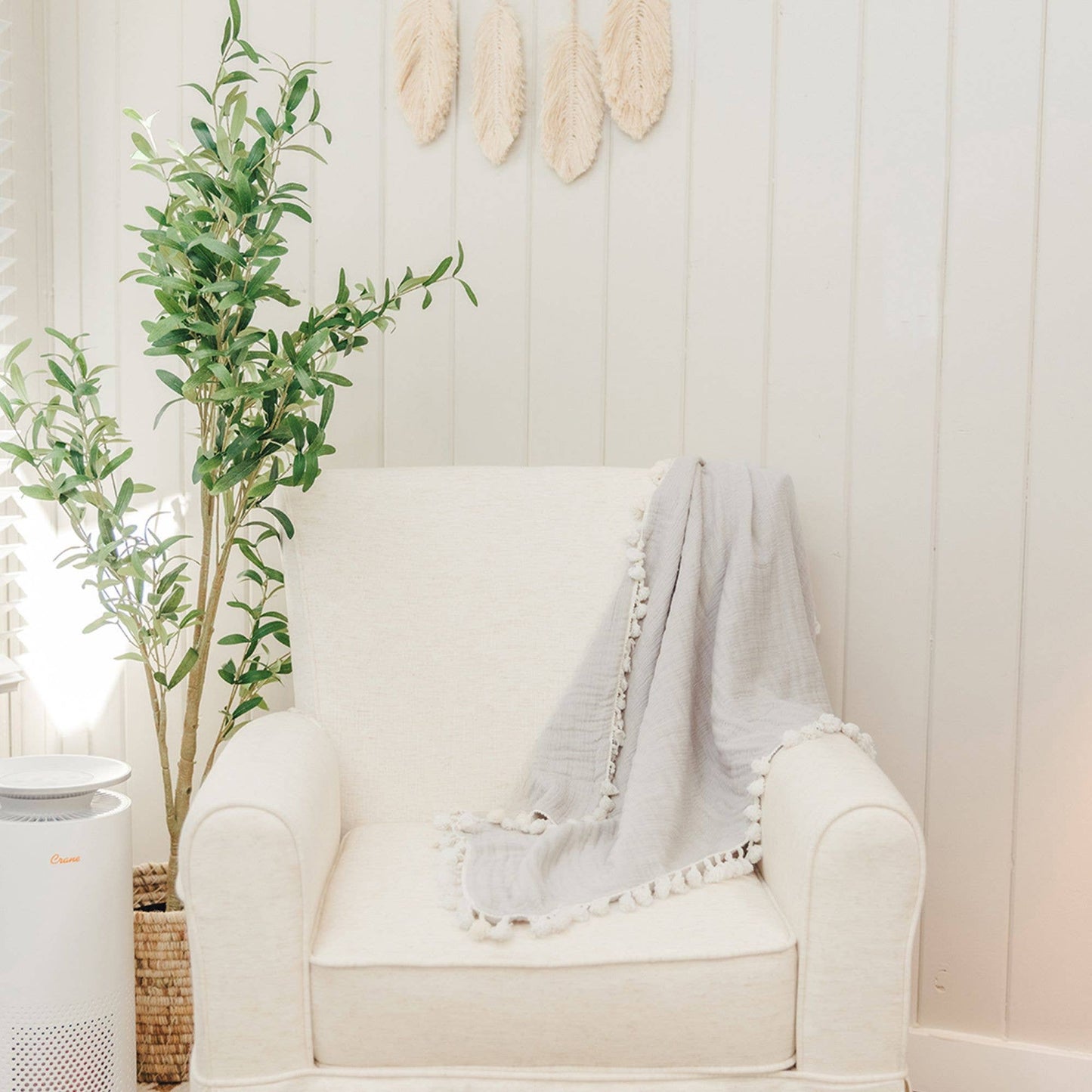 6 Layer Muslin Blanket Moonstone