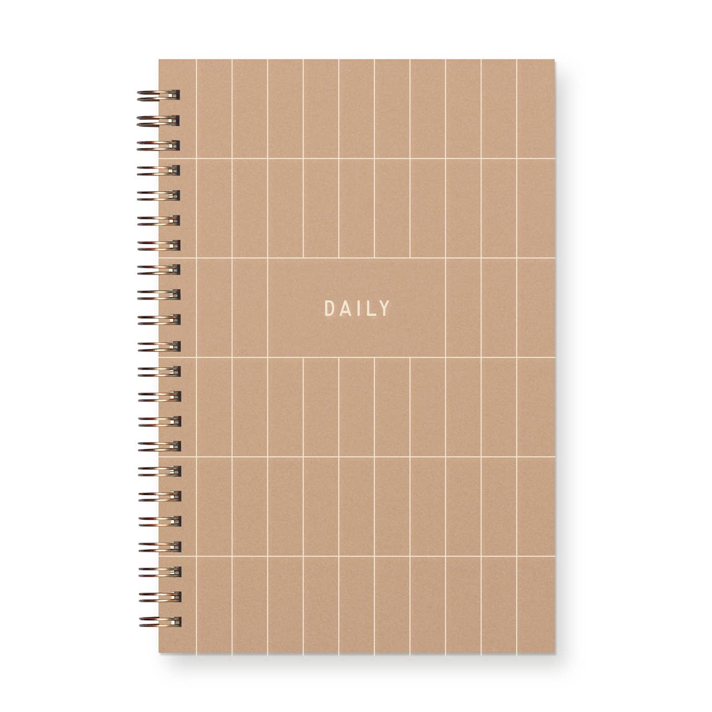 Grid Undated Weekly Planner Journal