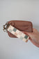 Canvas Wristlet Lanyard Keychain -  Car Key Fob Holder
