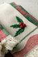 Holly Hand-Stitched Tea Towel Set