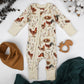 Organic Cotton Baby Pajamas 2-Way Zip Front Zipper Sleeper, Wheaton
