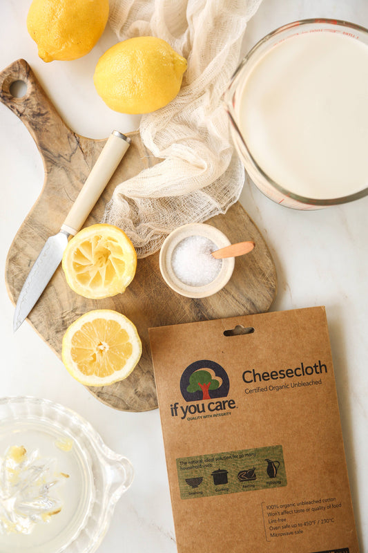Certified Organic Unbleached Cheesecloth