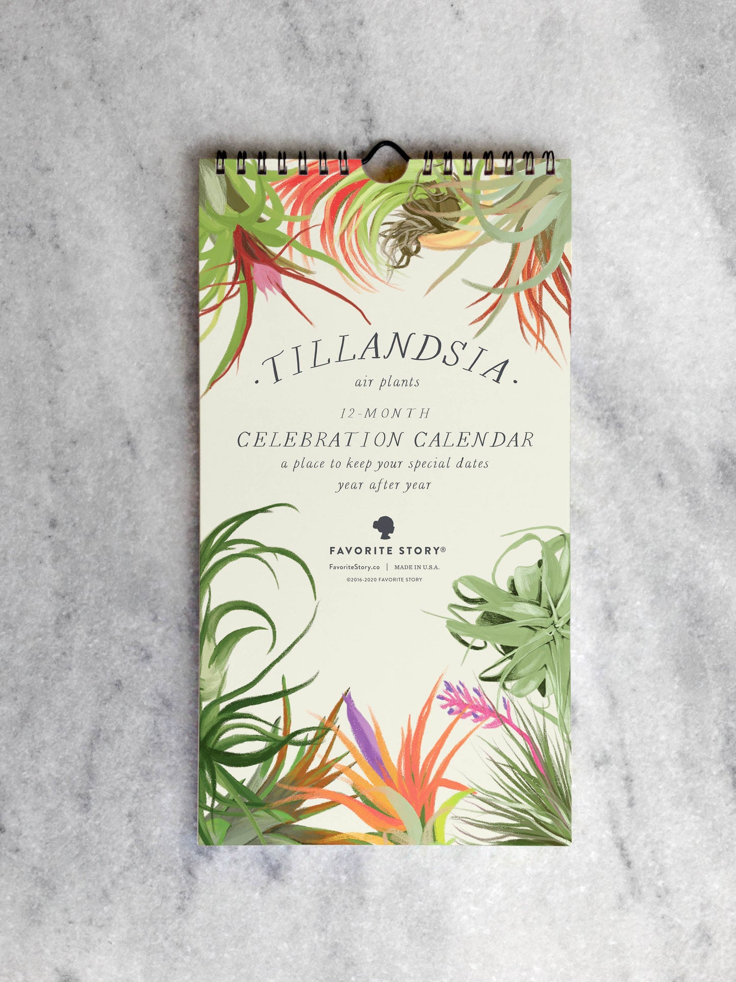 Tillandsia Celebration Calendar | Perpetual Calendar