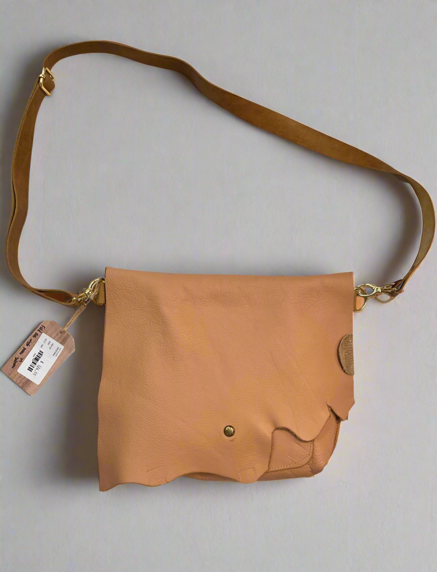 Fold-Over Wiggle Purse - Medium - Salmon