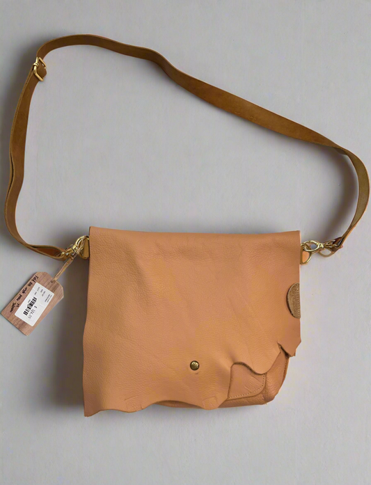 Fold-Over Wiggle Purse - Medium - Salmon