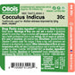 Olloïs Cocculus Indicus 30c Organic & Lactose-Free,80 Pellet