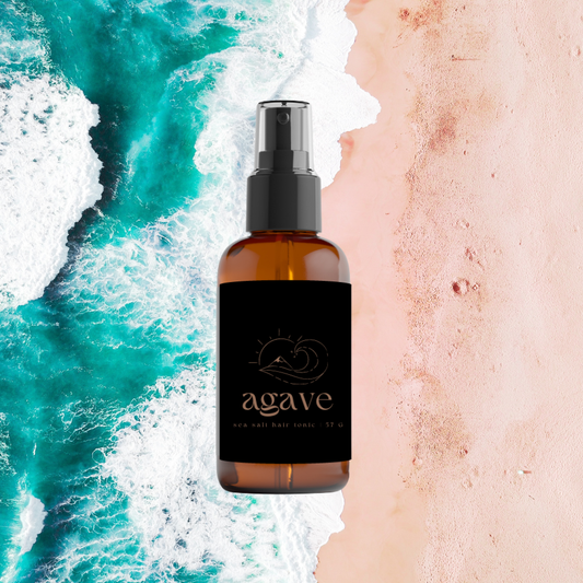 Sea Salt Agave Hair Tonic: Sea salt agave hair tonic