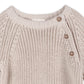 Classic Chunky Knit Baby Pullover Sweater (Organic Cotton)