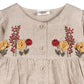 Ravello Embroidered Baby Dress & Bloomer (Linen Blend)