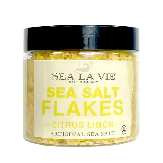Gourmet Sea salt Flakes | Citrus Limon Sea Salt | Sea La Vie