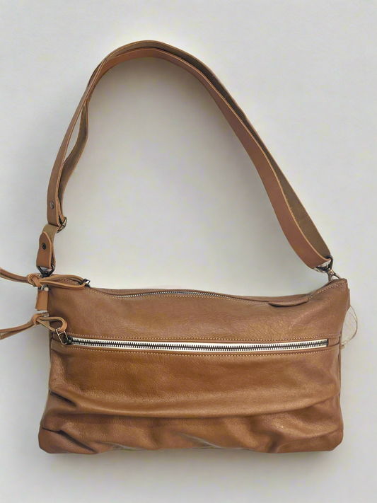 Natural Leather Purse - Large