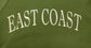 EAST COAST Graphic Sweatshirt Army Green/Cream