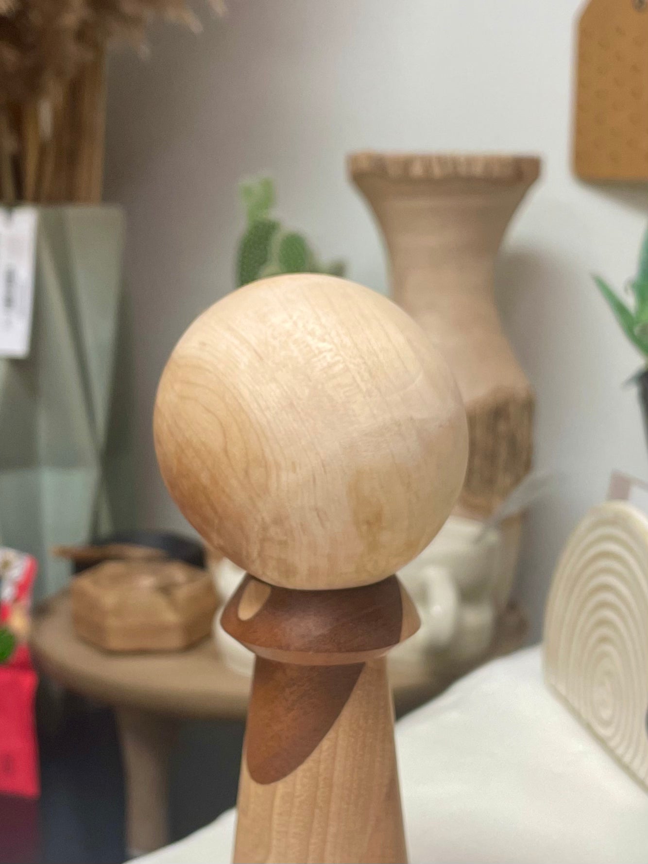 Handmade in WI Wooden Ball