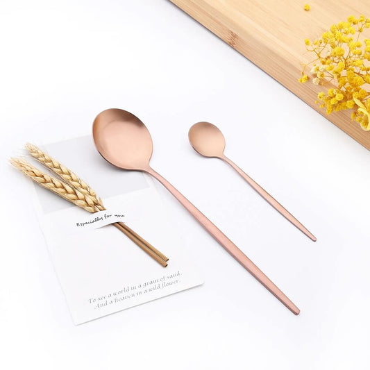 Rose Gold Coffee Spoon