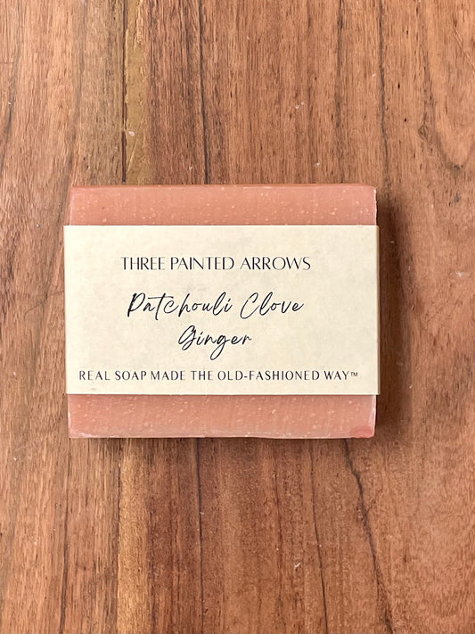 Patchouli Clove Ginger Soap Bar