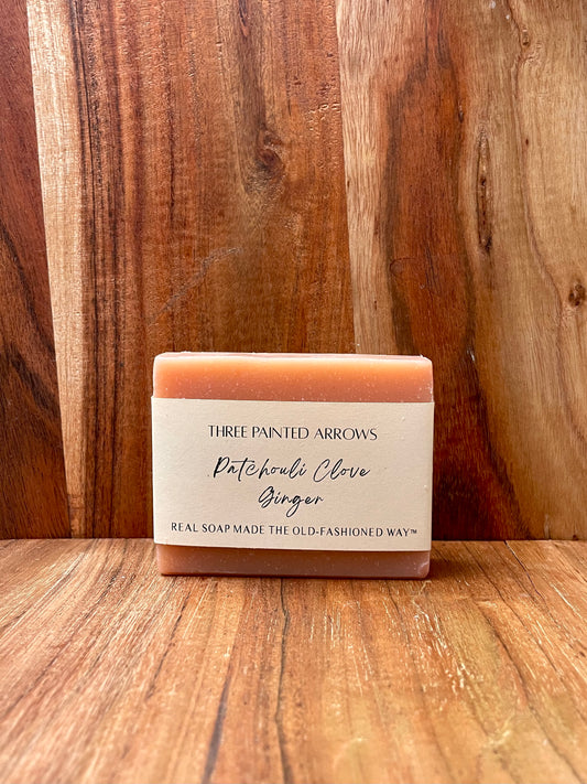 Patchouli Clove Ginger Soap Bar