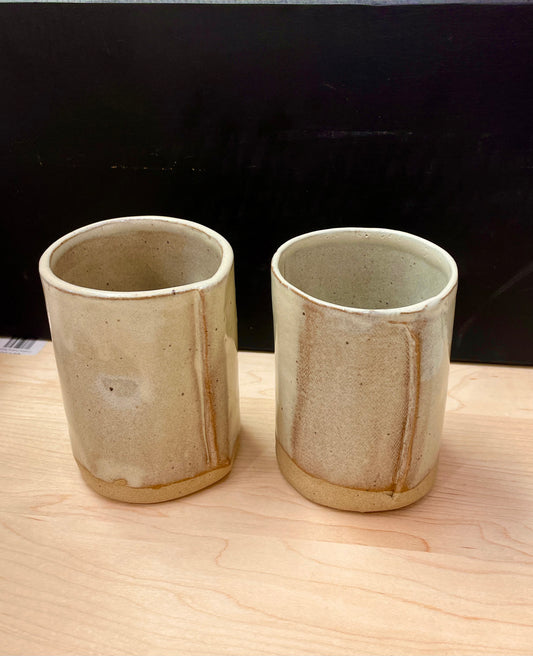 Tall Mugs / No Handle - Handmade Ceramic