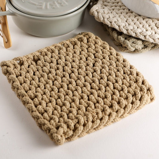 Sand Knit Potholder