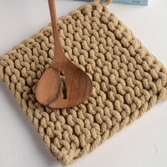 Sand Knit Potholder