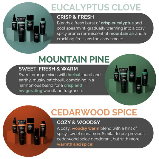 Cedarwood Spice Magnesium Deodorant