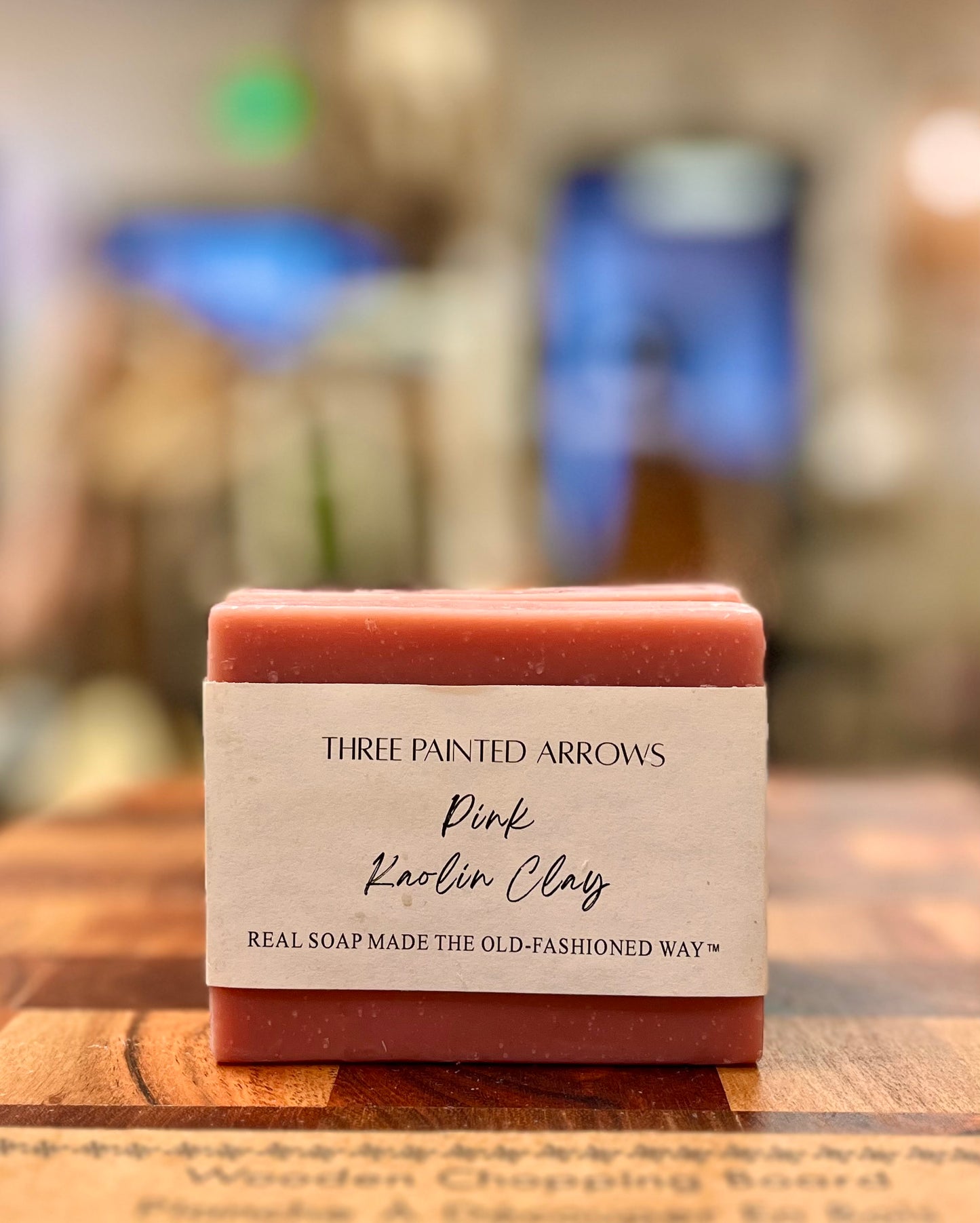 Pink Kaolin Clay Soap Bar