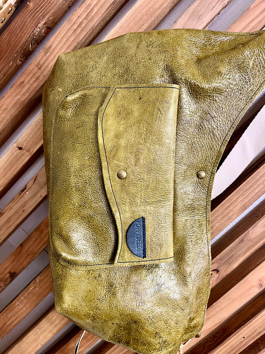 XL Olive Scoop Bum Bag