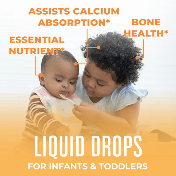 Infant & Toddler Vitamin D3 Organic Liquid Drops