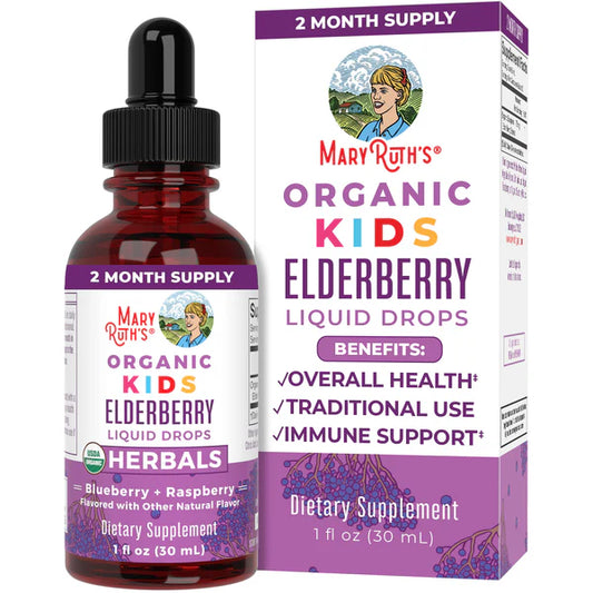 Organic Kids Elderberry Liquid Drops