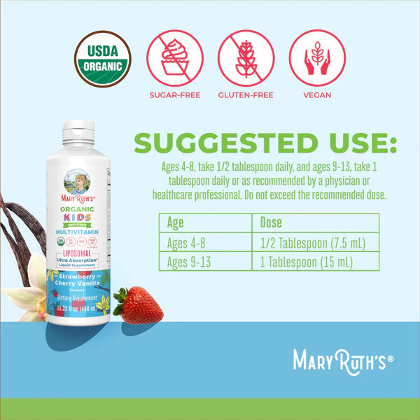 Kids Organic Multivitamin Liposomal